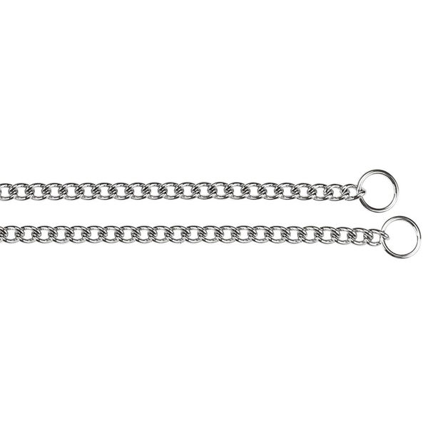 Imagen de COLLAR DE AHORQUE CROMADO 56CM