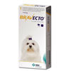 Imagen de PASTILLA ANTIPULGAS Y GARRAPATAS BRAVECTO 112.5 mgrs 2-4.5 KG + Juguete cuerda