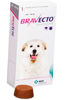 Imagen de ANTIPARASITARIO BRAVECTO Perro 1400 mg + 40KG + Pata de pollo