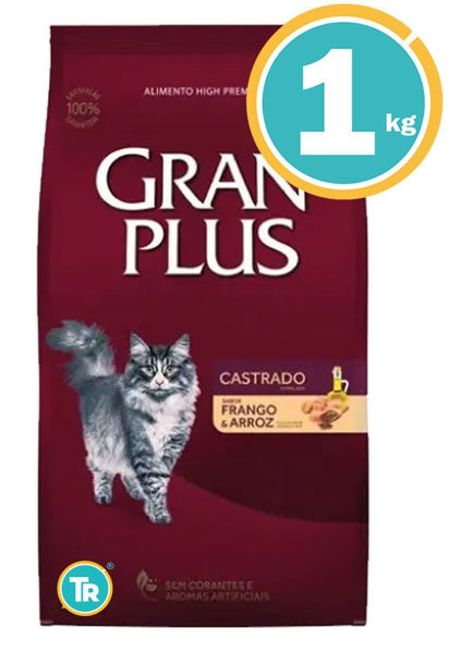 Imagen de GRAN PLUS Gato Adulto Castrado 3kg Pollo y Arroz