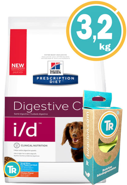 Imagen de HILLS Perro I/D  Razas Pequeñas 3.2 kg TRATAMIENTO DIGESTIVO