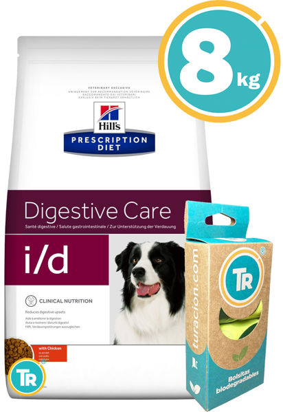 Imagen de HILLS Perro Adulto Digestive Care I/d 8 kg - Problemas digestivos + Bolsas