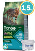 Imagen de MONGE Cat BWild Grain Free Castrados 1,5 kg + Regalo a elección
