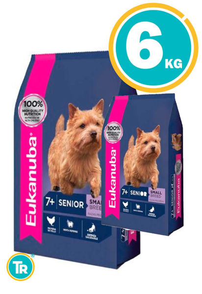 Imagen de PROMO EUKANUBA SENIOR SMALL 3KG. X2