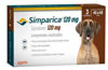 Imagen de ANTIPARASITARIO  SIMPARICA Perros 120 mgs 40 a 60 kg 3 comprimidos + Pata de pollo