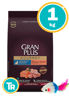 Imagen de GRAN PLUS Gato Adulto Gourmet Castrado Sabor Salmon y Pollo 1Kg + Raton