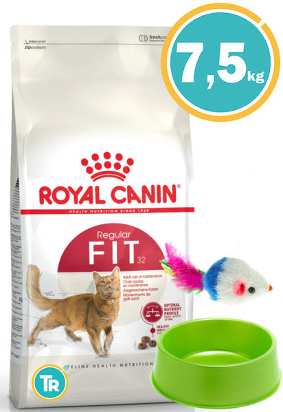 Imagen de ROYAL CANIN Gato Feline Fit 32 7,5 Kg + Ratón