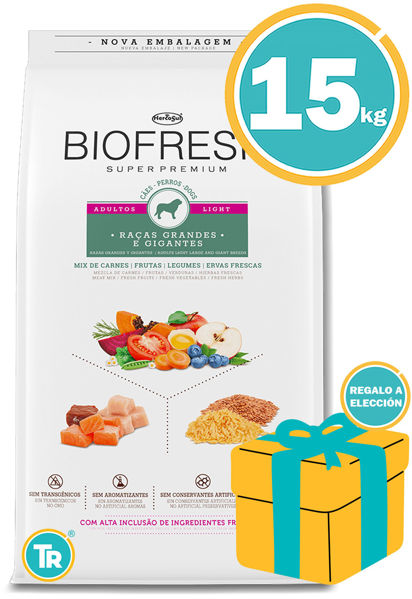 Imagen de BIOFRESH Alimento Adultos Light Razas Grandes y Gigantes 15kg