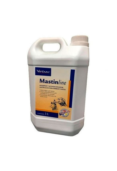 Imagen de SHAMPOO Antipulgas Perros y Gatos Virbac Mastin Line 3 lts