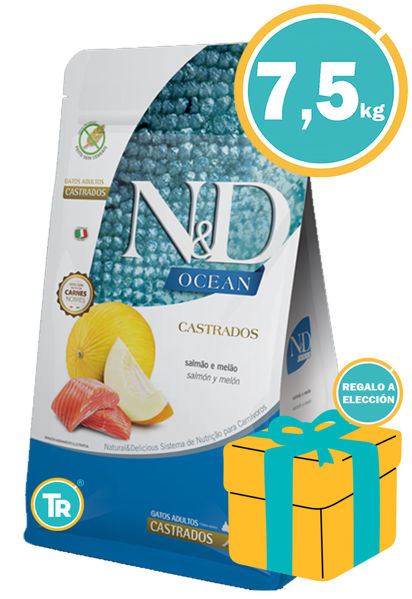 Imagen de Alimento NYD Ocean Gato Castrado 7.5 kg