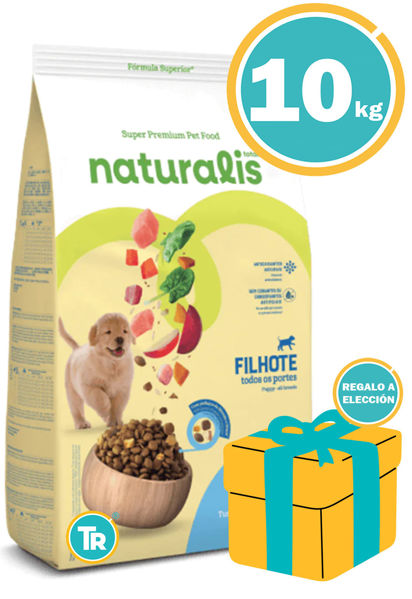 Imagen de NATURALIS Alimento Perro Cachorro Pavo, Pollo y Frutas 10,1kg