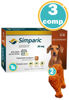 Imagen de ANTIPARASITARIO SIMPARICA Perro 20 mg 5 a 10 kg 3 comprimido + Pata de pollo
