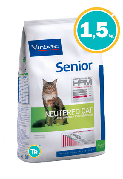 Imagen de HPM VIRBAC GATO SENIOR 1.5KG - PROMO EXPRESS