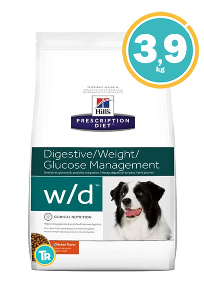 Imagen de HILLS Perros W/D 3.9 kg - CONTROL DE PESO Y DIABETES