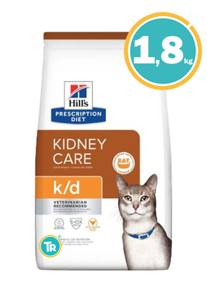 Imagen de HILLS Gato Tratmiento Renal K/d Kidney 1,8kg