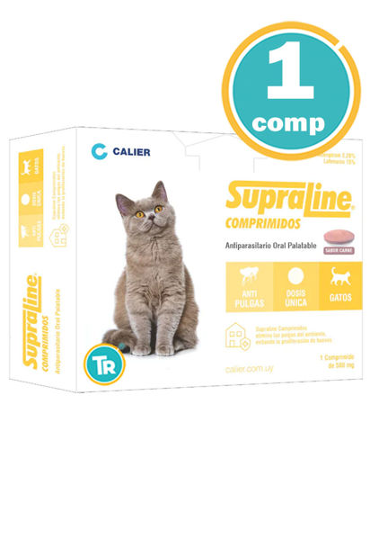 Imagen de ANTIPULGAS SUPRALINE Gatos Comprimido