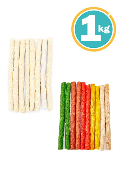Imagen de Palitos Digeribles 5/8MM Blanco/Color 1kg