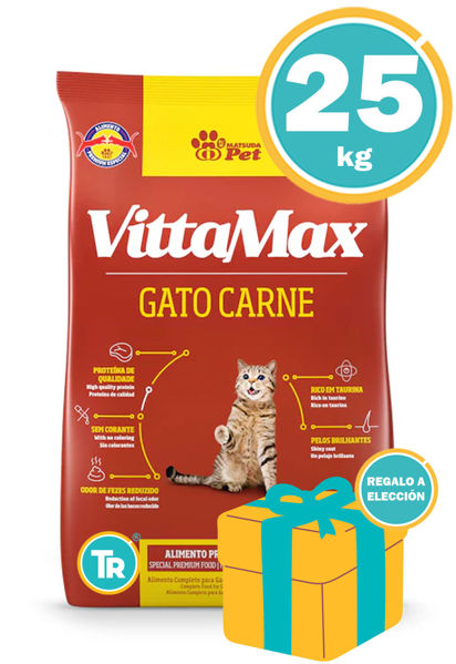 Imagen de VITTAMAX Gatos Carne 25kg