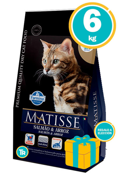 Imagen de MATISSE Alimento Gato Salmón y Arroz 6kg