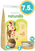 Imagen de NATURALIS Gato Adulto Castrado Pollo y Pavo 7,5kg + Lata