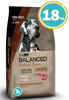 Imagen de BALANCED Perro Adulto Cordero Natural Recipe 15 + 3 kg
