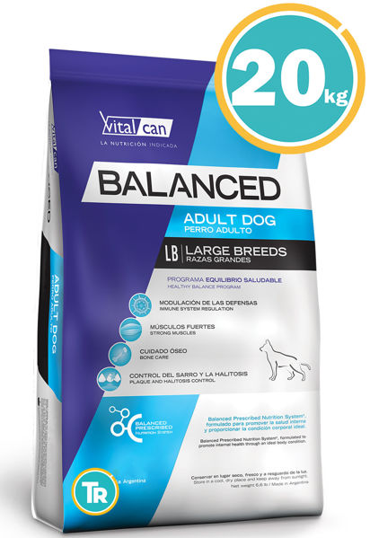 Imagen de BALANCED Perro Adulto Raza Grande 20 kg