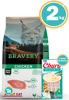 Imagen de BRAVERY GATO ADULTO POLLO 2 KG + Snack Churu