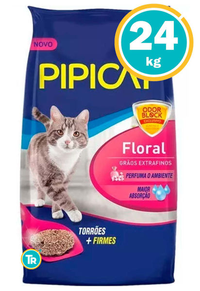 Imagen de SANITARIO PIPICAT FLORAL 24 kg