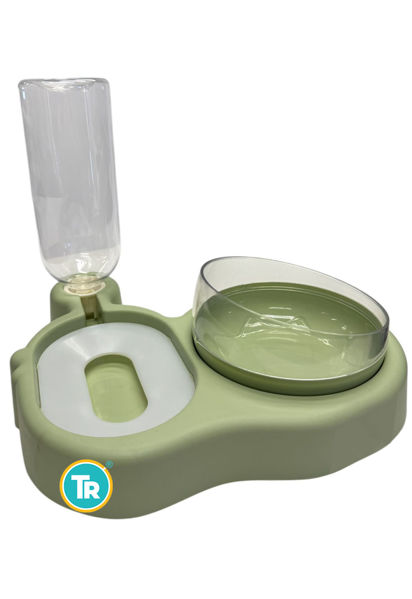 Imagen de DISPENSADOR CON BOTELLA Y PLATO