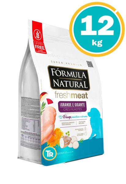 Imagen de FORMULA NATURAL FRESH MEAT CACHORRO RAZA GRANDE 12KG