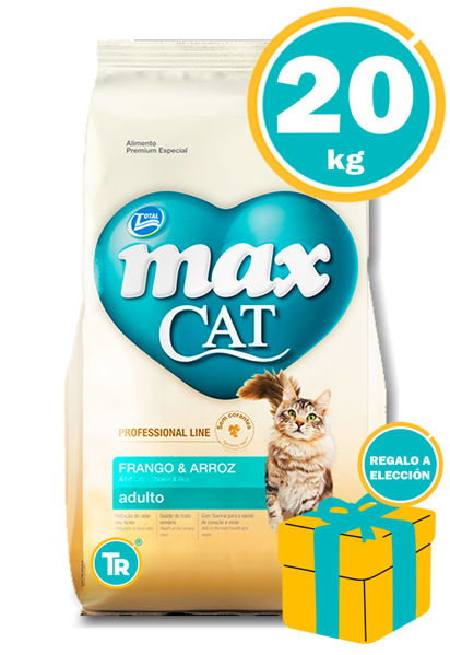 Imagen de MAX Gato Adulto Pollo Y Arroz 20kg
