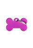 Imagen de CHAPITA HUESO PEQUEÑO ALUMINIO MORADO