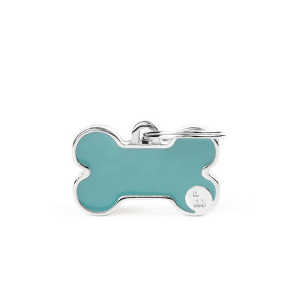 Imagen de Chapita Hueso S Celeste Basic Handmade