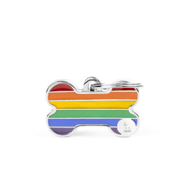 Imagen de CHAPITA HUESO S ARCOIRIS COLLECTION - FERPLAST