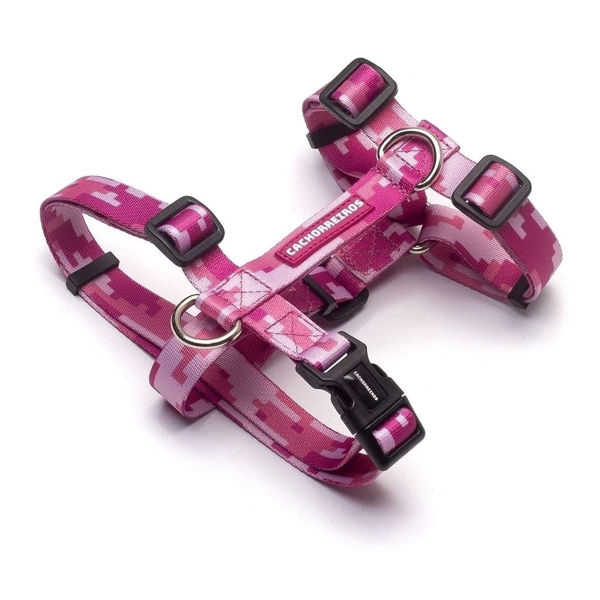 Imagen de ARNES H CAMUFLAGE ROSA TALLE L - CACHORREIROS