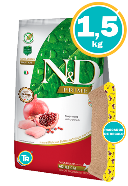 Imagen de NYD Grain Free Gato Adulto 1.5 kg + Creamy