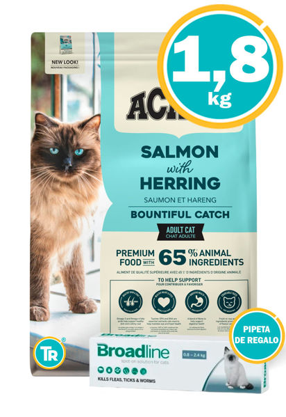 Imagen de ACANA BOUNTIFUL CATCH CAT 1.8KG + PIPETA