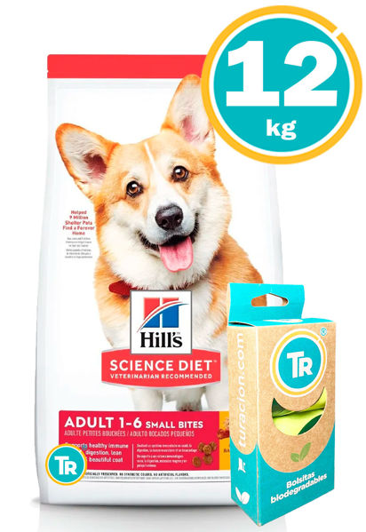 Imagen de HILLS Perro Adulto Razas Pequeñas 12 kg + BolsasTR