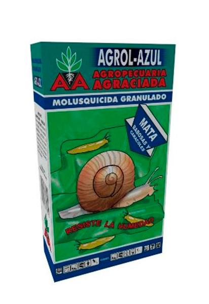 Imagen de AGROL AZUL MOLUSQUICIDA GRANULADO 100GRS