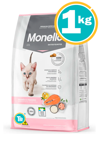 Imagen de MONELLO Gatitos Salmón Y Pollo 1KG