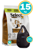 Imagen de SELECT Longevidad Med/Gde 15kg +  Bolsa Para Auto