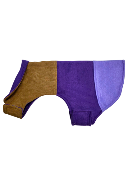 Imagen de Abrigo Polar Con Pana Tricolor Varios Colores - Talle 3