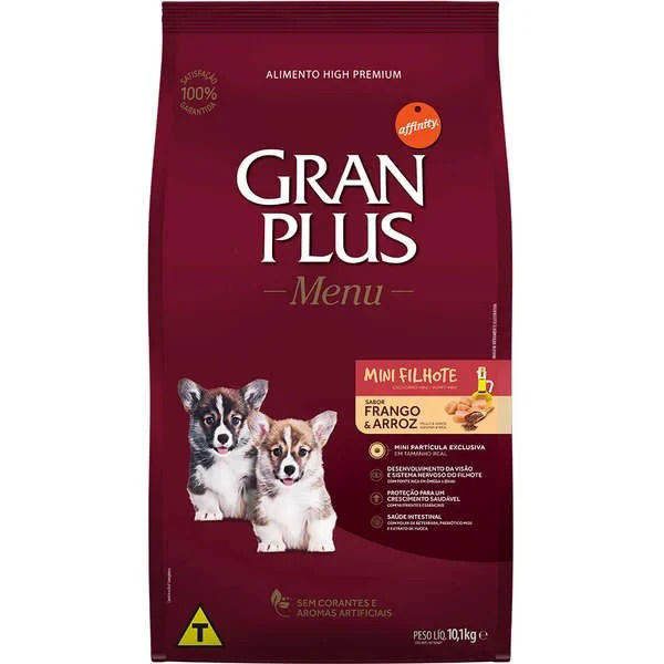 Imagen de GRAN PLUS DOG CACHORRO MINI 1KG (POLLO Y ARROZ)