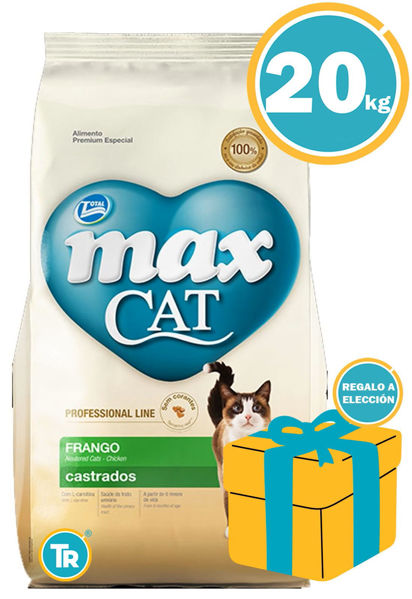 Imagen de KIT MAX CAT CASTRADO 20KG