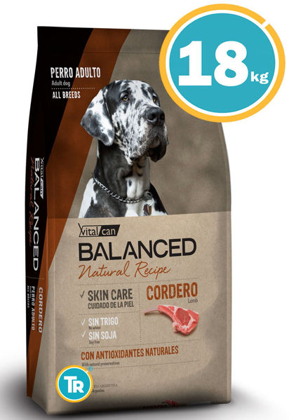 Imagen de BALANCED NATURAL RECIPE CORDERO 15+3