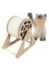 Imagen de Rascador Rueda Giratoria Para Gatos + Snack