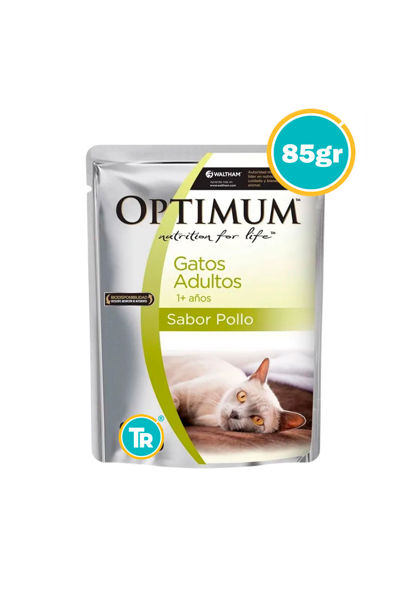 Imagen de SALSA OPTIMUM SACHET GATO ADULTO 85GRS