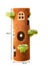 Imagen de RASCADOR P/GATO 3 NIVELES FORMA TRONCO DE ARBOL