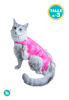 Imagen de ROPA PROTECTORA PARA GATOS TALLE 3 ROSA