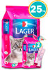 Imagen de LAGER GATO ADULTO 22+3KG + REGALO + ENVÍO